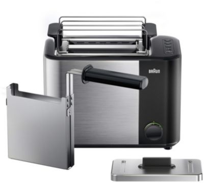 BRAUN Grille-pain 2 tranches Noir - HT5015BK