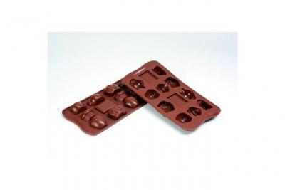 Silikomart Moule Choco Sili The Moule Easy Choc Tea Time