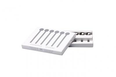 ASA 31000/95- Cuill&egrave;re &agrave; expresso en acier inoxydable 9,5 cm, 6 pi&egrave;ces