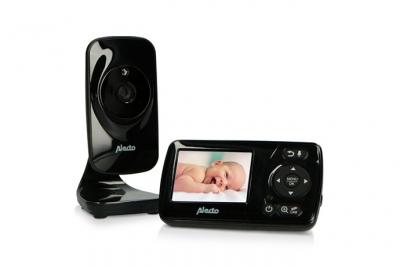 Babyphone avec cam&eacute;ra et &eacute;cran couleur 2.4 Alecto DVM71BK Noir