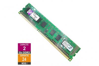 Barrette M&eacute;moire 2Go RAM DDR3 Kingston KFJ9900S/2G DIMM PC3-10600U 1Rx8 