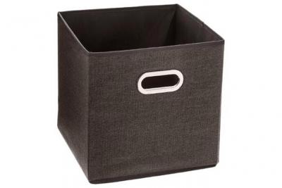 Five - Bo&icirc;te de rangement Marron chin&eacute; 31 x 31 x 31 cm - Marron