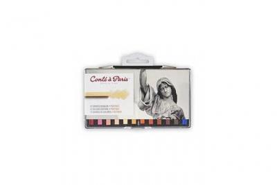 Boite 12 Conte carre couleurs