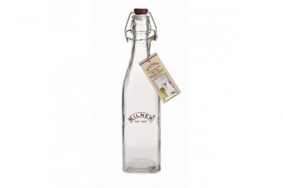 Bouteille d'eau &agrave; fermeture m&eacute;canique Kilner - 550 ml - Verre55 cl