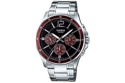 Casio Hommes Analogique Quartz Montre avec Bracelet en Acier Inoxydable MTP-1374D-5A