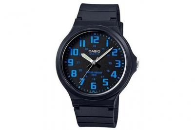 Casio Hommes Analogique Quartz Montre avec Bracelet en R&eacute;sine MW-240-2