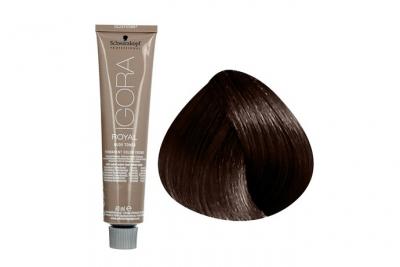 Igora Royal Nude Tones 4-46 chatain moyen beige marron 60 ML