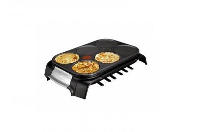 Cr&ecirc;pi&egrave;re &eacute;lectrique pour 6 cr&ecirc;pes 1000w noir