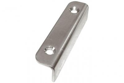 G&acirc;che de serrure plate coud&eacute;e N2 67 mm - JARDINIER MASSARD - 9502851