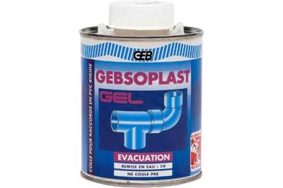 Colle &eacute;vacuation en gel pour raccords en PVC rigide 500ml
