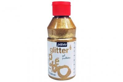 Gel &agrave; paillettes finition brillante - or - 250 ml 055609