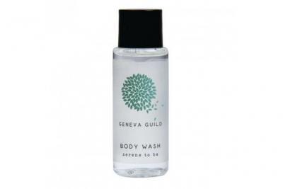 Gel douche Geneva Guild - Carton de 300x30ml - - x78mm