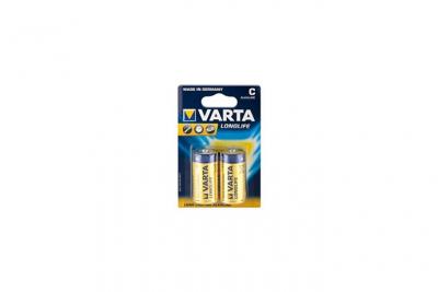 Lot de 2 piles alcalines Longlife Extra LR14 - C 