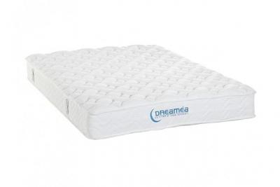 Matelas ressorts ensach&eacute;s et m&eacute;moire de forme ILLU