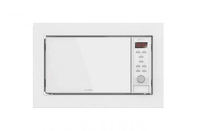Micro-ondes encastrable num&eacute;rique de 23l 900w blanc