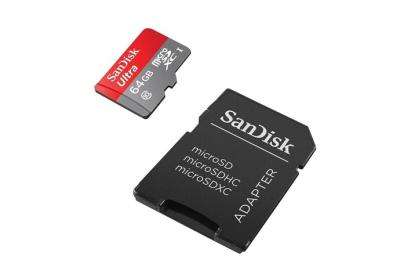 Micro sd 64go ultra + adaptateur