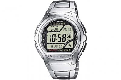 Casio Montre Homme WV-58DE-1AVEF Chronographe, Montres radio pilot&eacute;e