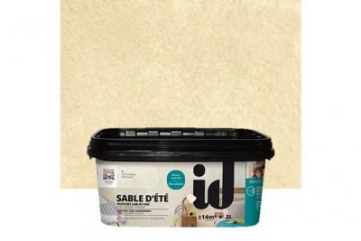 Peinture d&eacute;corative d&eacute;polluante SABLE D'ETE H+ 2L AQUITAINE - ID Paris