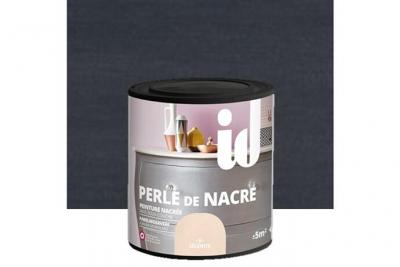 Peinture meubles et boiseries perle de nacre 500ML onyx Id Paris onyx