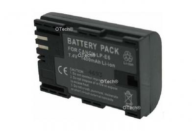 Batterie pour CANON LP-E6N - Garantie 1 an