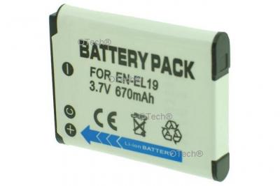 Otech Batterie Compatible pour Nikon COOLPIX S7000