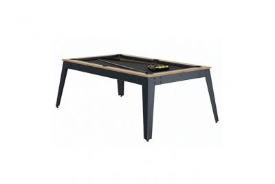 Billard Ren&eacute; Pierre Steel Chene Sable Pieds Gris Ardoise - R&eacute;f&eacute;rence 2365 