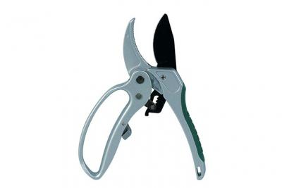 Ribimex - S&eacute;cateur &agrave; cr&eacute;maill&egrave;re 8'' lames courbes