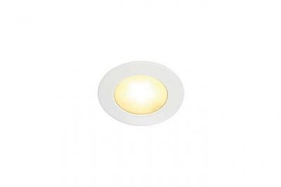 Dl 126 led, encastr&eacute; rond, blanc, 2,8w led 3000k, 12v
