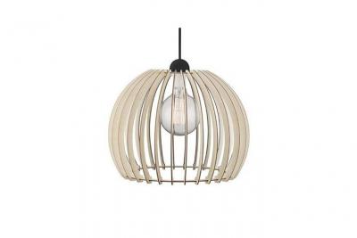 Nordlux Suspension luminaire Chino 40 E27 Brun - Bois | Max. 60W