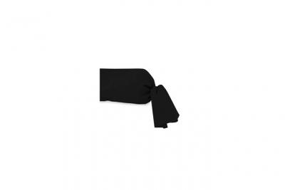 Taie de traversin en coton 57 fils 45x135 cm UNI noir, par