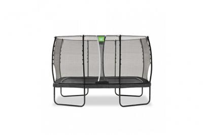 EXIT Trampoline &agrave; pieds rond Allure Classic 214x366 cm noir