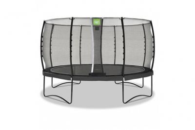 EXIT Trampoline &agrave; pieds rond Allure Classic &oslash;427 cm noir