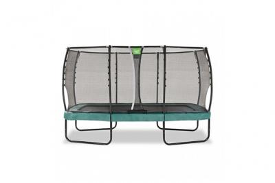 EXIT Trampoline &agrave; pieds Allure Premium 244x427 cm vert