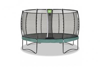 EXIT Trampoline &agrave; pieds rond Allure Premium &oslash;427 cm vert