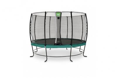 EXIT Trampoline &agrave; pieds rond Lotus Classic &oslash;366 cm vert