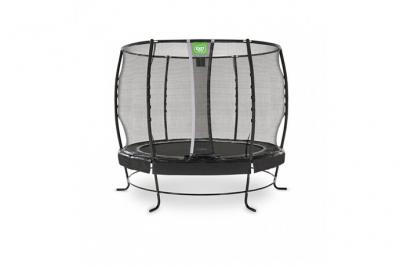 EXIT Trampoline &agrave; pieds rond Lotus Premium &oslash;305 cm noir