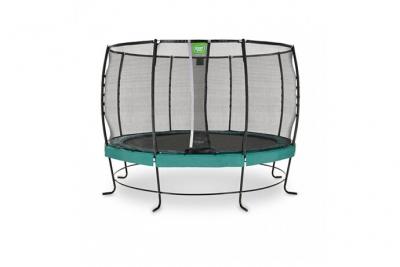 EXIT Trampoline &agrave; pieds rond Lotus Premium &oslash;366 cm vert