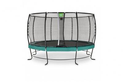 EXIT Trampoline &agrave; pieds rond Lotus Premium &oslash;427 cm vert