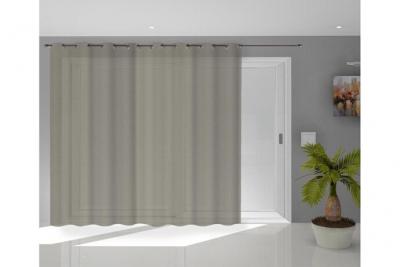 Soleil d'Ocre Noemie Voilage, Voile, Polyester, Ecru, 280 x 250 cm