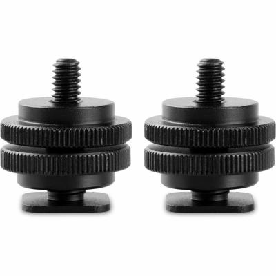 Smallrig Cold Shoe 1631 W 3/8`` To 1/4 Camera Microphone Support Argent&eacute;