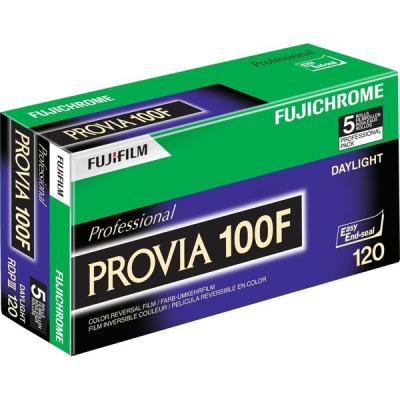 FUJIFILM propack 5 films inversible couleur 100 ISO Provia 100F