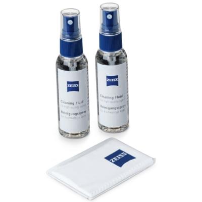 ZEISS Kit Spray Nettoyant x2 + Chiffon Microfibre