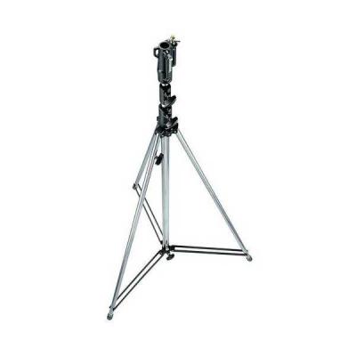 Manfrotto 111 CSU Grand Pied Lumi&egrave;re &agrave; 3 Sections Chrome