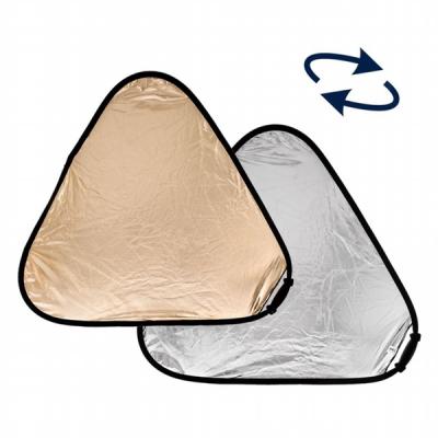 R&eacute;flecteur Tri-Grip Large 120 cm Sunfire / Argent - LAS3736