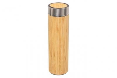 FIVE Simply Smart - Bouteille Isotherme Design Bambou 33cl Naturel
