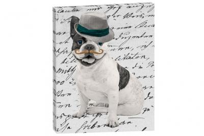 Cadre rectangulaire en Toile Bulldog FABRIQUE EN FRANCE