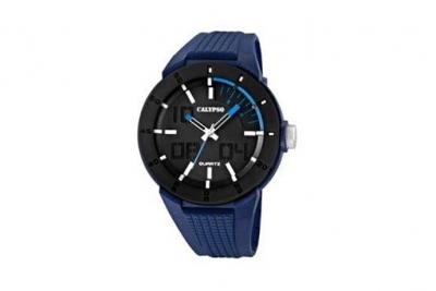 Montre Calypso K5629-3 - Montre Sport Noire Bleue Homme