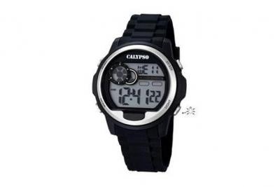 Montre Calypso K5667-1 - Montre Noire Chronographe Homme