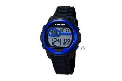 Montre Calypso K5667-3 - Montre Chronographe Bleue Homme