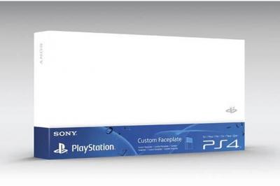 Accessoire Sony Custom Faceplate Blanc Glacial pour Console PS4